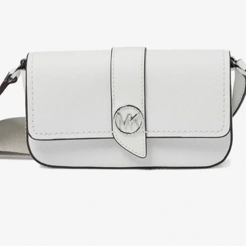 Michael Kors Greenwich Extra-Small Saffiano Leather Sling Crossbody Bag